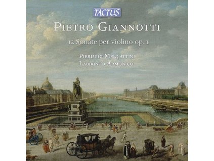 Pietro Giannotti (????-1765) - Violinsonaten op.1 Nr.1-12 (CD)