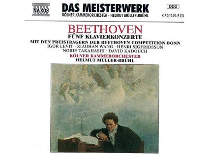 Ludwig van Beethoven (1770-1827) - Klavierkonzerte Nr.1-5 (CD)