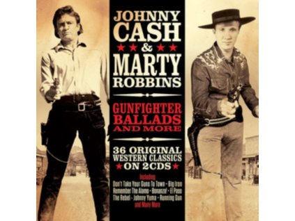 Johnny Cash and Marty Robbins - Gunfighter Ballads and More (2 CD) CD