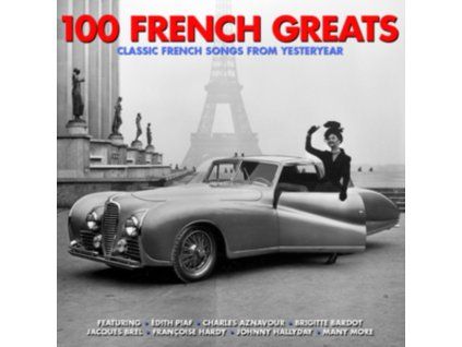 3929009 various artists 100 french greats 4 cd cd