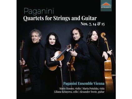 Niccolo Paganini (1782-1840) - Gitarrenquartette Nr.7,4,15 (CD)