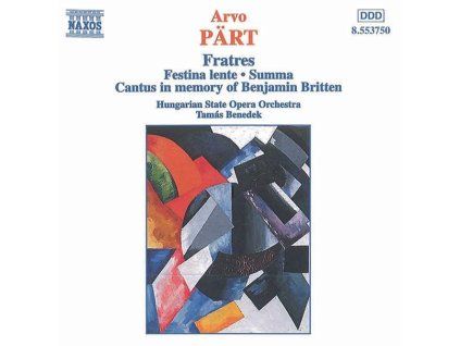 3932291 arvo part fratres in 7 versionen cd