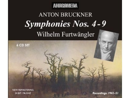 Anton Bruckner (1824-1896) - Symphonien Nr.4-9 (CD)