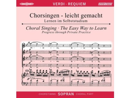 Chorsingen leicht gemacht - Giuseppe Verdi: Requiem (Sopran) (CD)