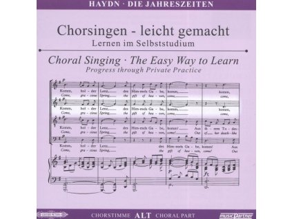 Chorsingen leicht gemacht - Joseph Haydn: Die Jahreszeiten (Alt) (CD)