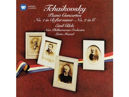 Peter Iljitsch Tschaikowsky (1840-1893) - Klavierkonzerte Nr.1 & 2 (CD)