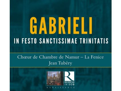 Giovanni Gabrieli (1557-1612) - Canzoni & Sonate - "In Festo sanctissimae Trinitatis (CD)