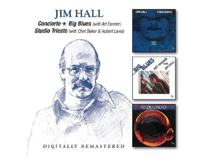 Jim Hall (1930-2013) - Concierto / Big Blues / Studio Trieste (CD)