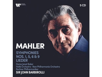 Gustav Mahler (1860-1911) - Symphonien Nr.1,5,6,9 (CD)