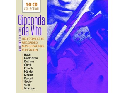 Gioconda De Vito - Her Complete recorded Masterworks for Violin (CD)
