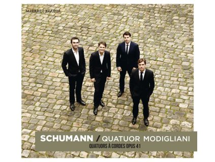 Robert Schumann (1810-1856) - Streichquartette Nr.1-3 (CD)
