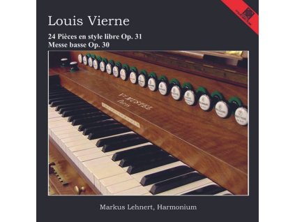 Louis Vierne (1870-1937) - 24 Stücke im freien Stil op. 31 für Harmonium (CD)