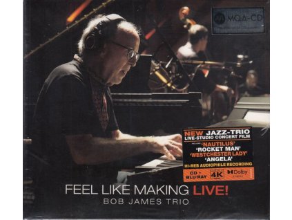 Bob James - Feel Like Making Live! (Blu-ray + MQA-CD) (CD)