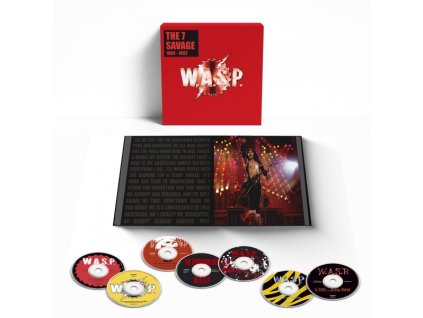 W.A.S.P. - The 7 Savage 1984 - 1992 (Deluxe Boxset) (CD)