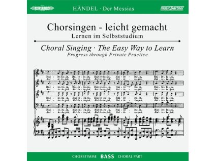 Chorsingen leicht gemacht - Georg Friedrich Händel: Der Messias (Bass) (CD)