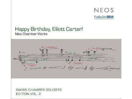 Elliott Carter (1908-2012) - Happy Birthday, Elliott Carter - Neue Kammermusik (SACD)