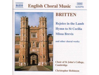 3968202 benjamin britten 1913 1976 missa brevis cd