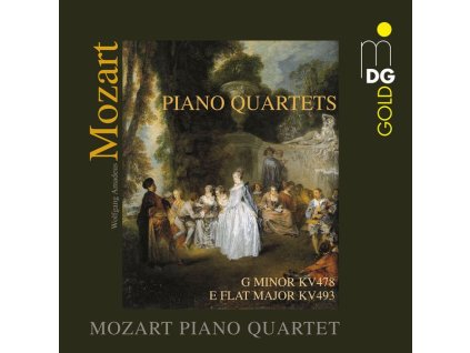 Wolfgang Amadeus Mozart (1756-1791) - Klavierquartette Nr.1 & 2 (SACD)