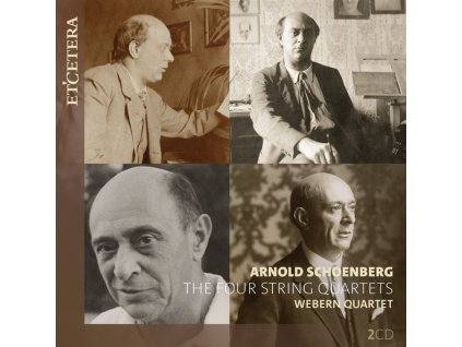 Arnold Schönberg (1874-1951) - Streichquartette Nr.1-4 (CD)