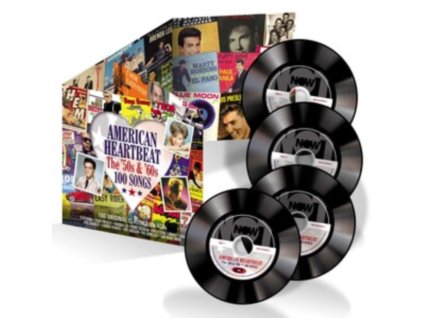 Various Artists - American Heartbeat (4 CD) CD