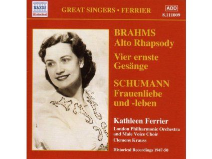3989797 kathleen ferrier singt brahms schubert cd