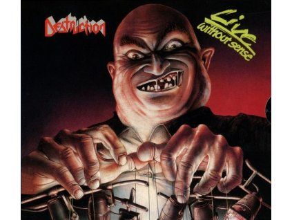 3992152 destruction live without sense slipcase miniposter cd