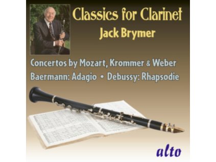 JACK BRYMER - Classics For Clarinet (CD)