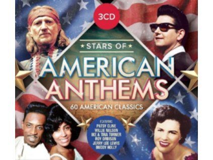 4015586 various stars of american anthems cd
