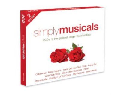 4015697 various simply musicals 2cd cd