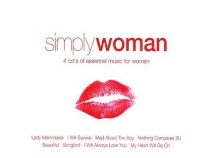 4015733 various simply woman 4cd cd