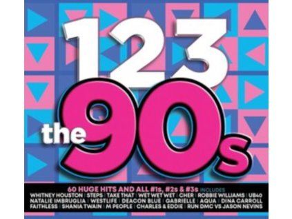 4016312 various artists 1 2 3 the 90s cd