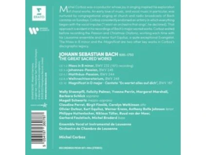 Michel Corboz - Bach - Mass in B minor (1972 version) CD