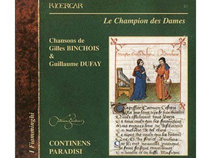 4018010 guillaume dufay 1400 1474 chansons cd