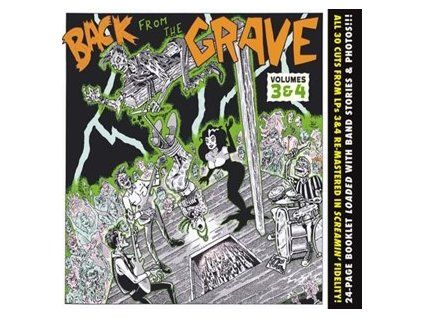 VARIOUS - BACK FROM THE GRAVE - VOL.3 & 4 (CD)