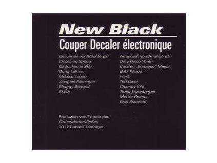 NEW BLACK / VARIOUS - COUPER DECALER ELECTRONIQUE (CD)