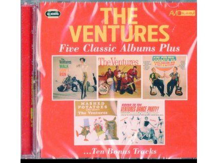 VENTURES - Five Classic Albums Plus (CD)