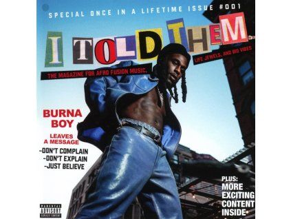 Burna Boy - I Told Them... (CD)