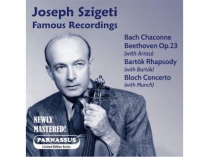 JOSEPH SZIGETI - Joseph Szigeti: Famous Recordings (CD)