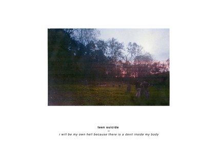 TEEN SUICIDE - I WILL BE MY OWN HELL BECAUSE THERE IS A DEVIL INSIDE (CD)