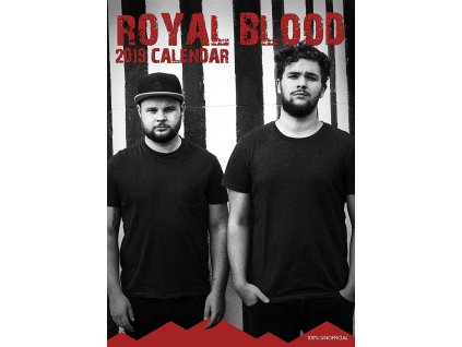 royal blood a3 calendar 2019