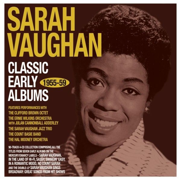 Sarah Vaughan (1924-1990) - Classic Early Albums 1955 - 1959 (CD)