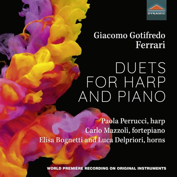 Giacomo Gotifredo Ferrari (1763-1842) - Duette für Harfe & Klavier Nr.1-4 (CD)