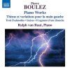 Pierre Boulez (1925-2016) - Klavierwerke (CD)