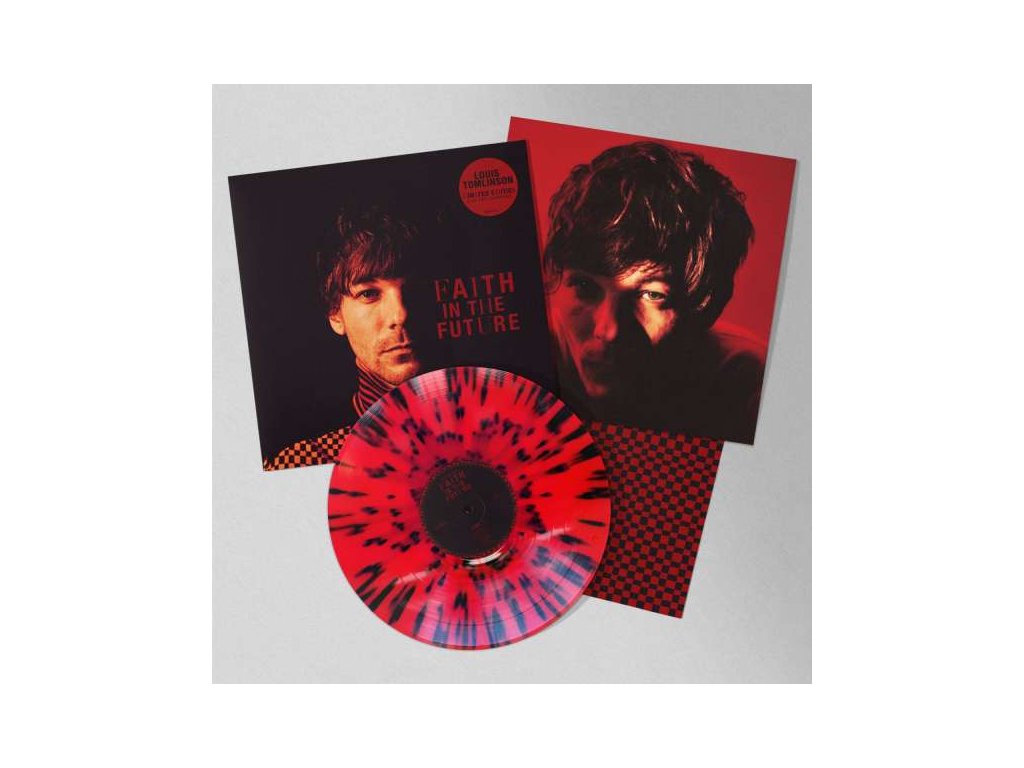 LOUIS TOMLINSON - Faith In The Future (Opaque Black/Transparent Red  Splatter Vinyl) (Indies) (LP)