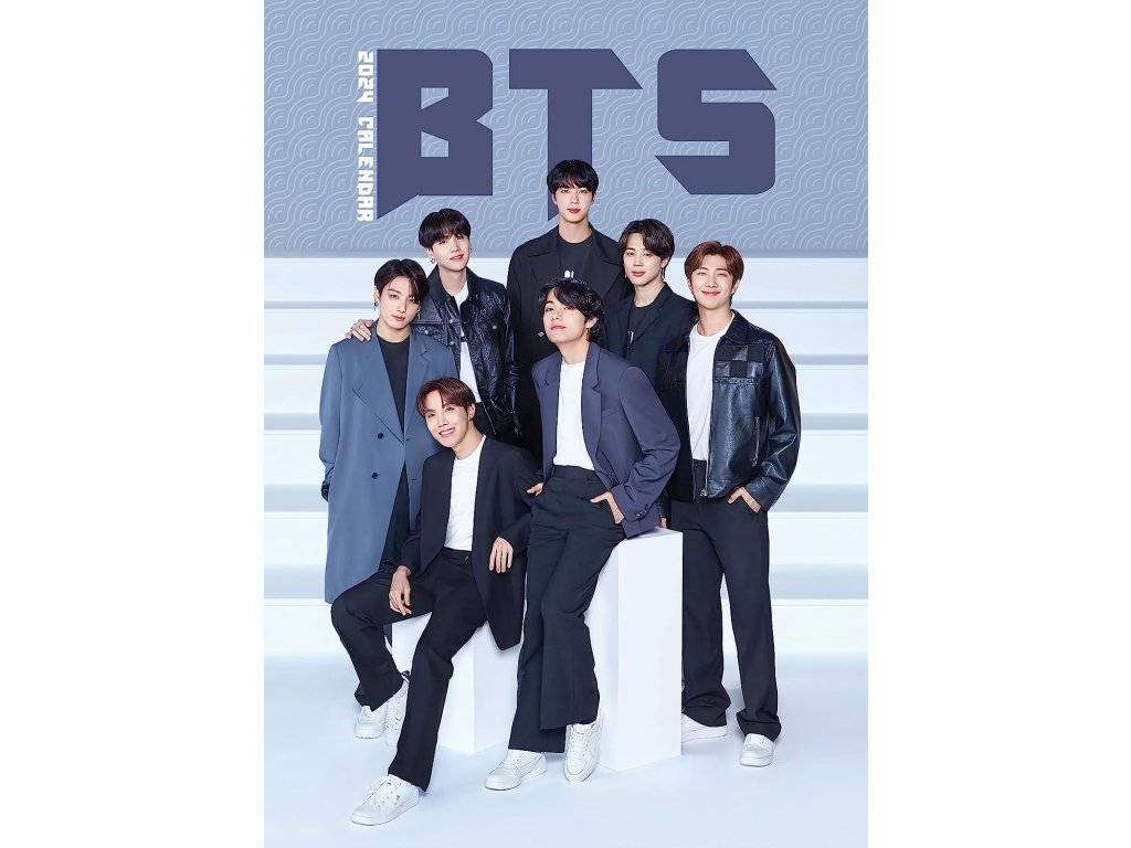 BTS 2024 kalendář A3 CDSoundtrack.cz