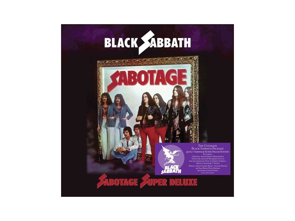 Black Sabbath - Sabotage (180g) (Super Deluxe Box Set) (LP)