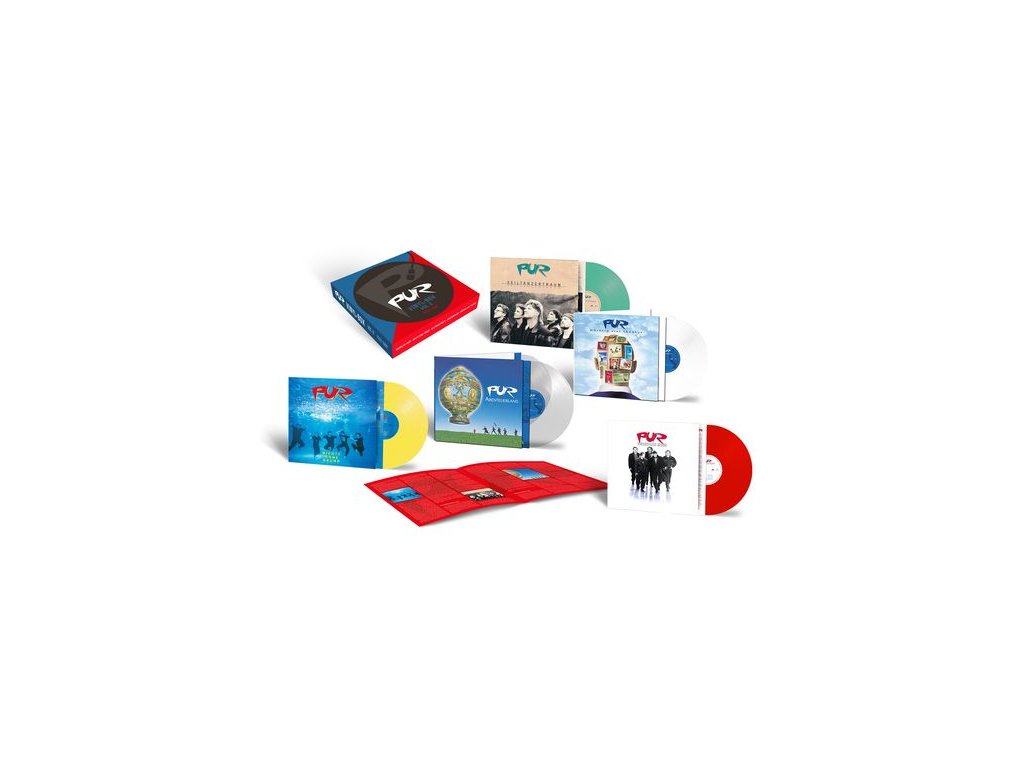 Pur - PUR Vinyl-Box Vol. 2 (1990 - 1998) (Colored Vinyl) (LP)
