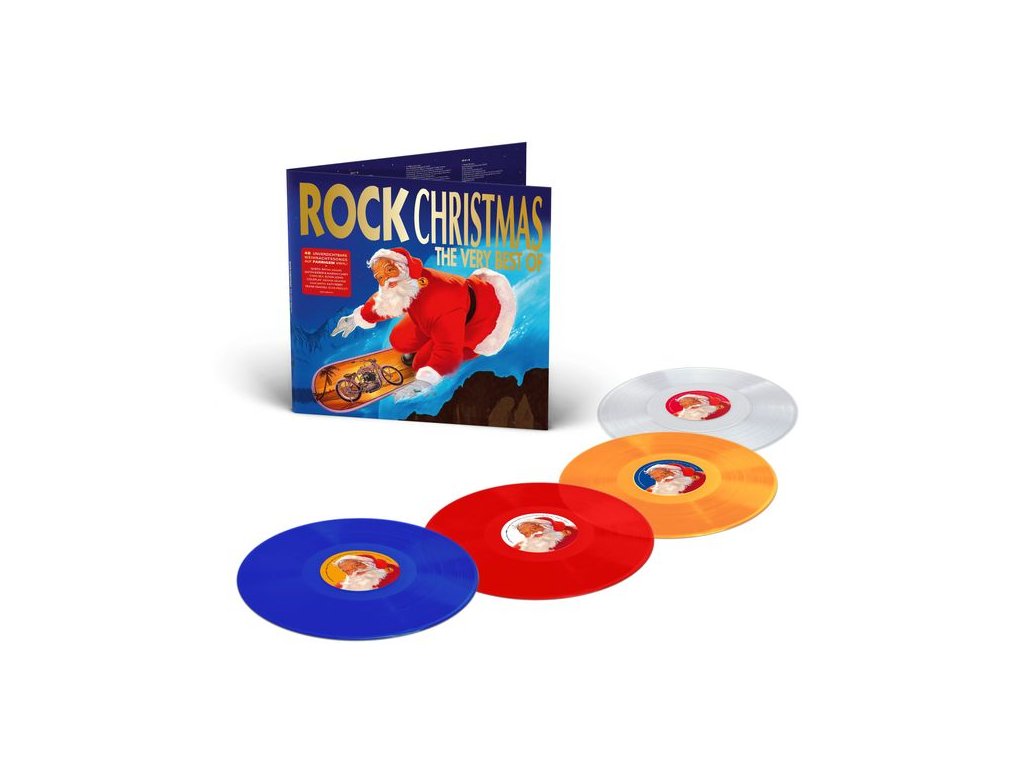 Rock Christmas - The Very Best Of (New Edition 2024) (Colored Vinyl) (LP)