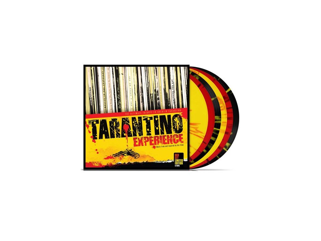The Tarantino Experience Box Set (Limited Edition) (Colored Splatter Vinyl) (+ exklusivem Poster) (LP)
