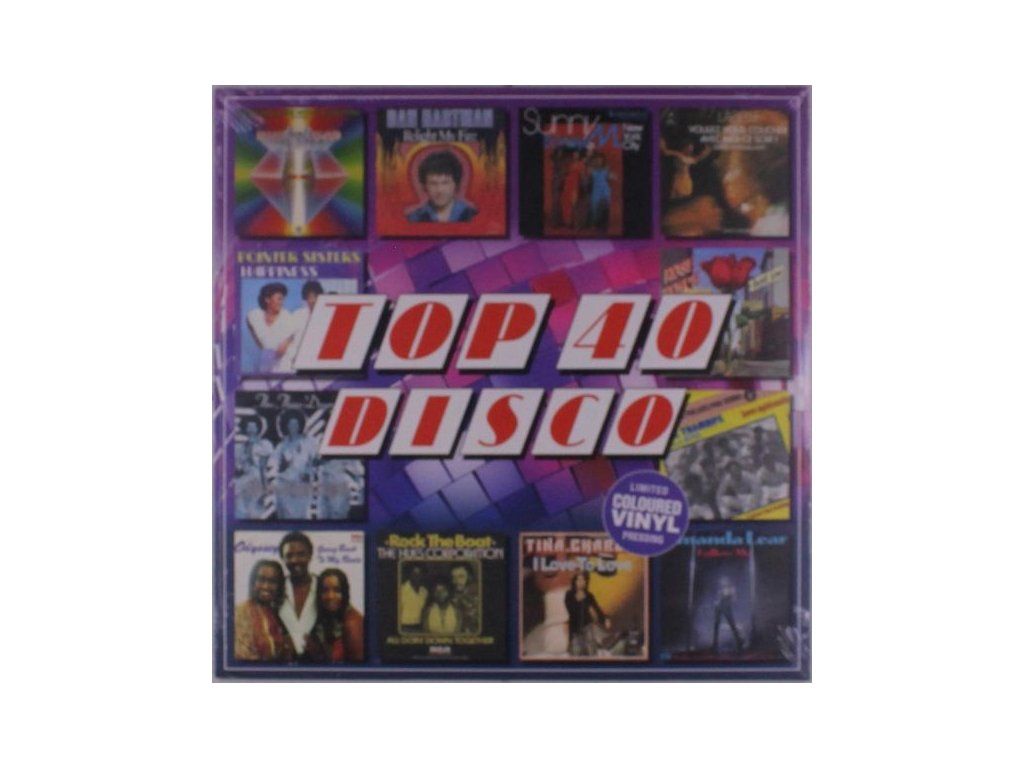 4235213 top 40 disco limited edition colored vinyl lp